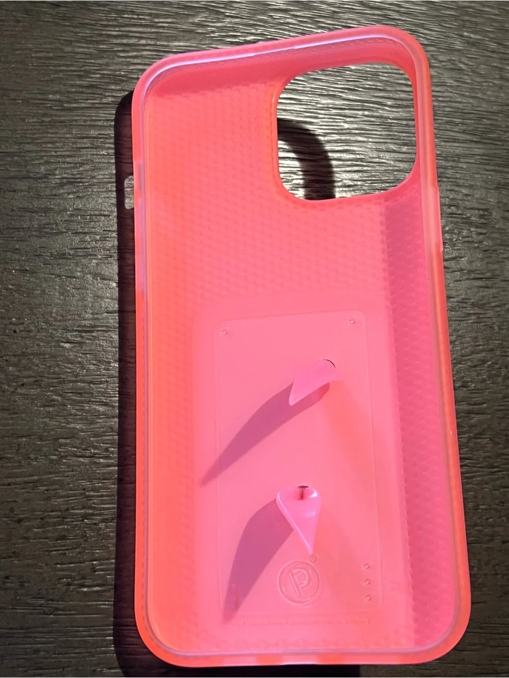 Loopy Case 13 Pro Max Multi-Color Wave Grip Phone Case - Pink & Aqua